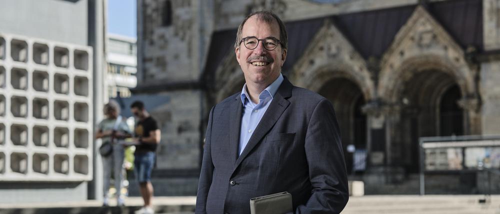 Pfarrer Martin Germer von der Berliner Kaiser-Wilhelm-Gedächtniskirche geht in den Ruhestand.