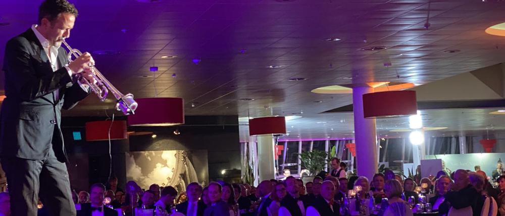 Till Brönner trat beim Brandenburg-Ball auf