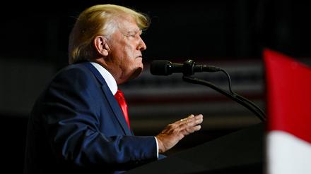Der ehemalige US-Präsident Donald Trump.
