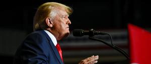 Der ehemalige US-Präsident Donald Trump.