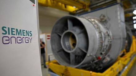 Aus dem Hause Siemens Energy kommt auch die Turbine für die umstrittene Gas-Pipeline Nord Stream 1.
