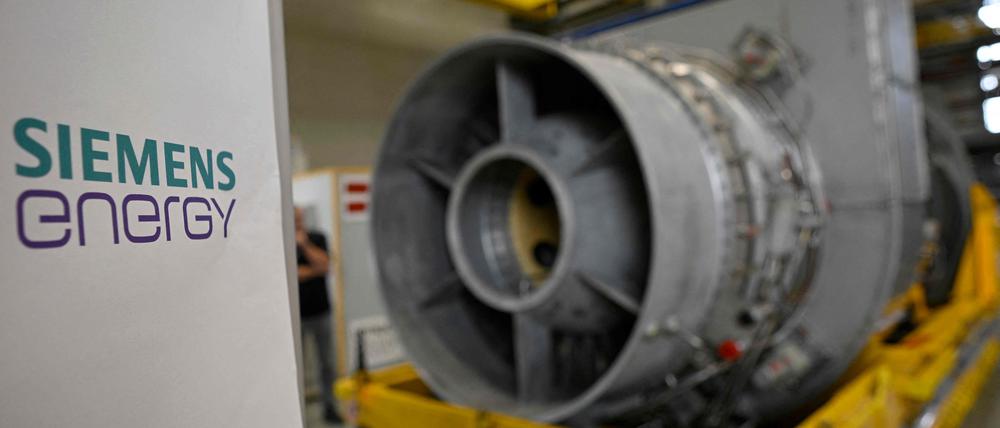 Aus dem Hause Siemens Energy kommt auch die Turbine für die umstrittene Gas-Pipeline Nord Stream 1.