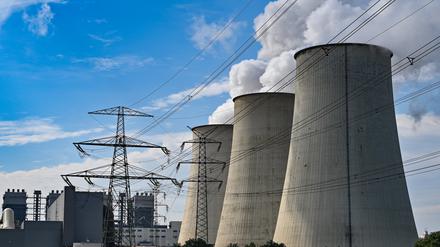 Das Braunkohlekraftwerks Jänschwalde der Lausitz Energie Bergbau AG (LEAG)