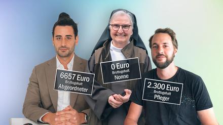 Berliner machen für den Tagesspiegel Kassensturz.
