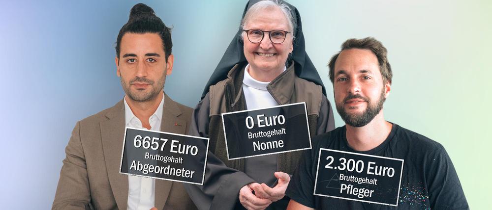 Berliner machen für den Tagesspiegel Kassensturz.