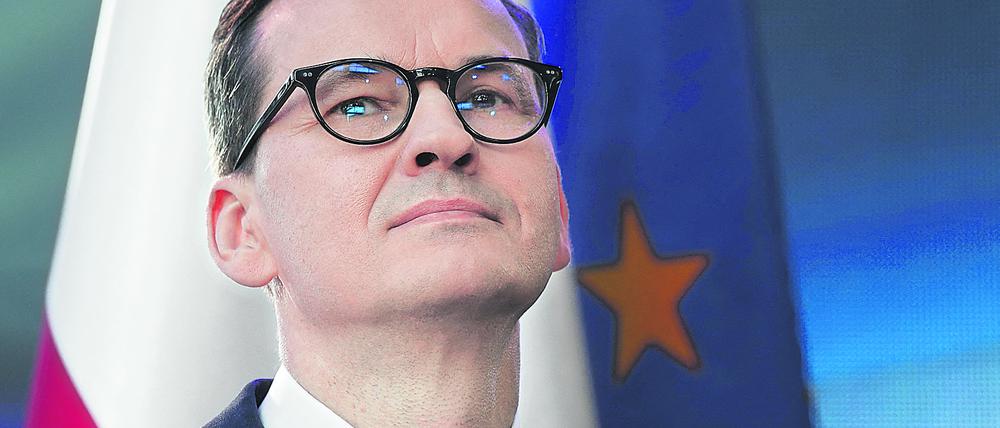 Polens Regierungschef Mateusz Morawiecki will mit einer diplomatischen Note an die Bundesregierung wegen der Reparationsforderungen herantreten.
