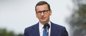 Polens Regierungschef Mateusz Morawiecki sieht die jüngste Brüsseler Drohung sehr kritisch.
