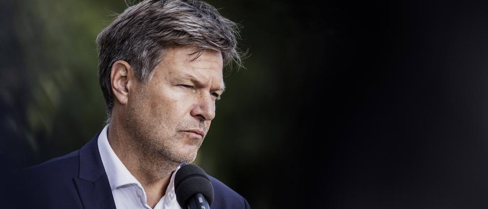 Robert Habeck stellt seine eigene Umlage infrage. 