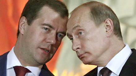 Putins Gefolgsmann: Dmitri Medwedew (hier auf einem Foto von 2009) war von 2008 bis 2012 Präsident Russlands und anschließend bis 2020 Ministerpräsident der Russischen Föderation.
