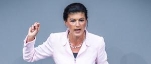 Sahra Wagenknecht macht mal wieder Schlagzeilen.