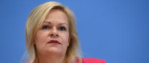 Bundesinnenminsterin Nancy Faeser (SPD)