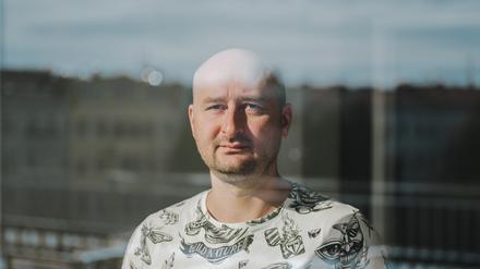 Arkadi Babtschenko ist ein russischer Journalist und Buchautor. Fotografiert am 9. September 2022 in Berlin.