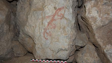 Dieses Graffiti aus Hattuscha ist dreieinhalb Jahrtausende alt. Foto: B. Genç, Archiv der Boğazköy-Grabung, Deutsches Archäologisches Institut, Istanbul