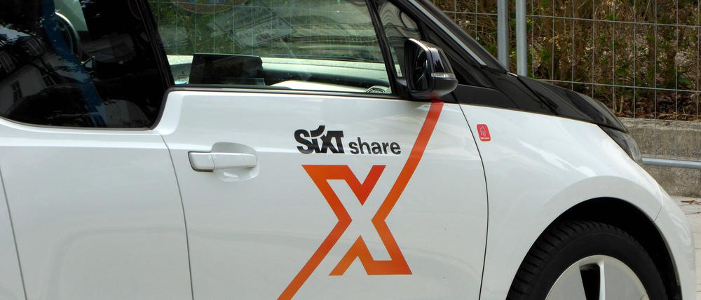 Der Carsharing-Anbieter Sixt.
