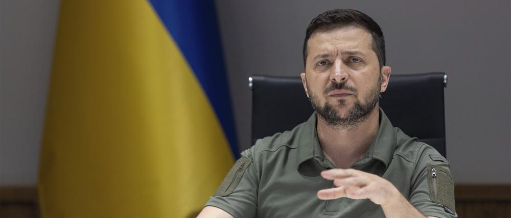 Der ukrainische Präsident Wolodymyr Selenskyj.