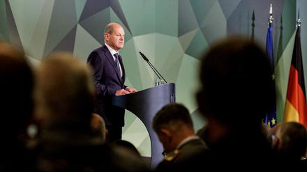 Bundeskanzler Olaf Scholz.