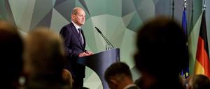 Bundeskanzler Olaf Scholz.