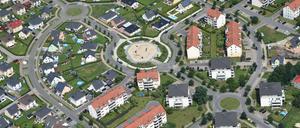 Eine Stadtrandsiedlung im Süden von Berlin