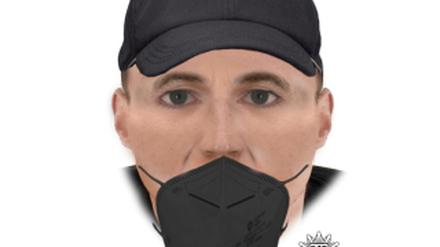 Die Polizei fragt: Wem kommt der Mann auf dem Phantombild bekannt vor?
