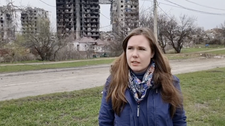 Alina Lipp verbreitet auf Telegram Kreml-Propaganda. Seit Kriegsbeginn hat sie Zehntausende Abonnenten gewonnen.