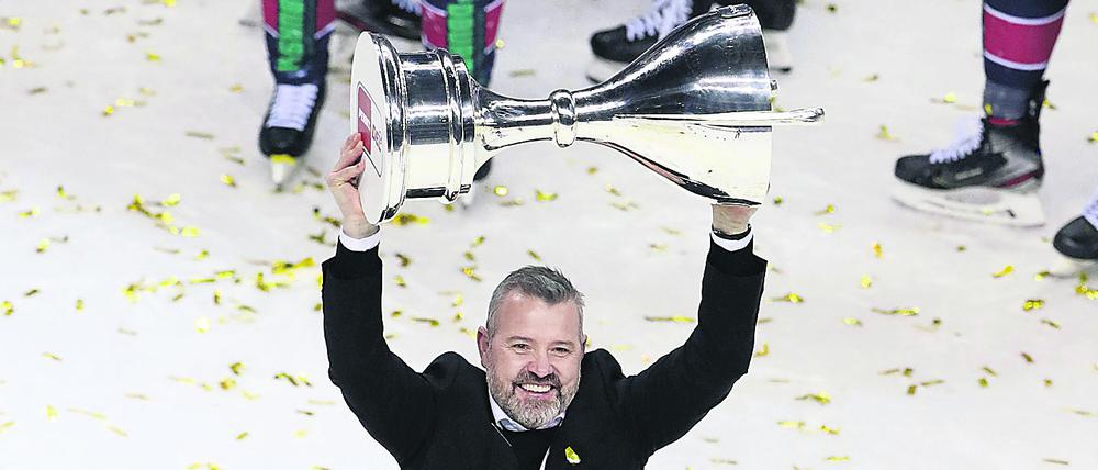 Serge Aubin gewann mit den Eisbären bereits zweimal die Meisterschaft.