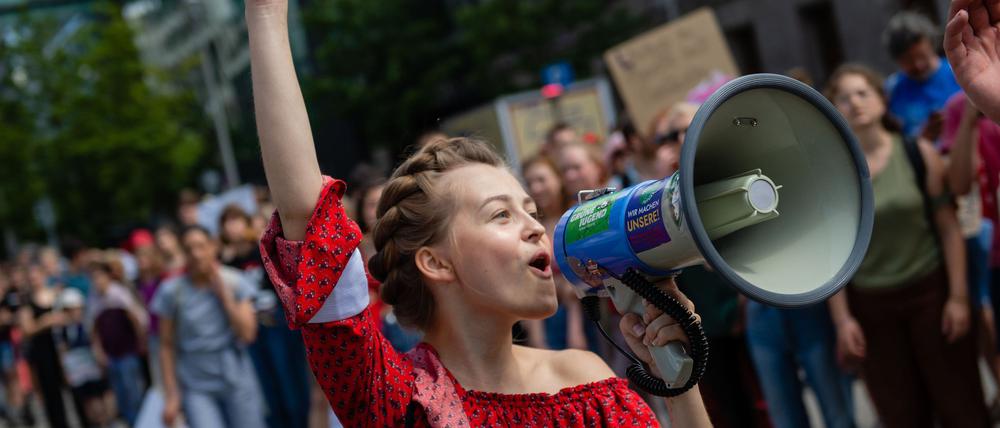 Fridays-for-Future-Aktivistin Clara Mayer.