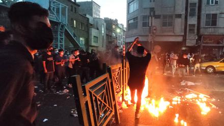 Die Proteste im Iran werden immer heftiger.