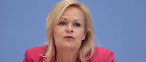  Innenministerin Nancy Faeser: Fehler in der Kommunikation