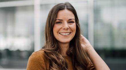 Amelie Stiefvatter verstärkt seit Anfang August das Sportteam im Morgenmagazin des ZDF.