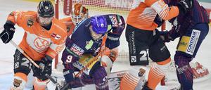 In einem umkämpften Spiel mussten sich die Eisbären geschlagen geben.