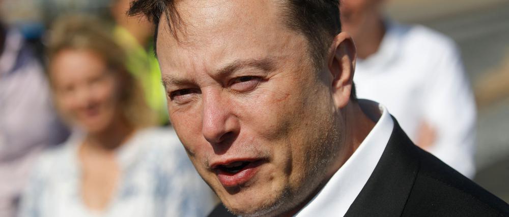 Tesla-Chef Elon Musk.