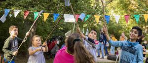 Impressionen von der Berliner Familiennacht 2021.