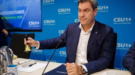 Bayerns Ministerpräsident Markus Söder schwenkt wieder auf den konservativen Kurs.