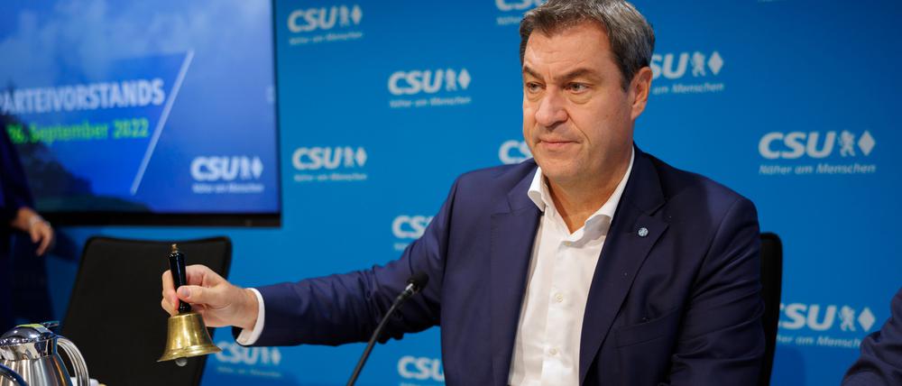 Bayerns Ministerpräsident Markus Söder schwenkt wieder auf den konservativen Kurs.