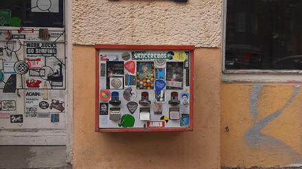 Nur Hühnchen: Hundeleckerlis statt Kaugummis an der Torstraße.