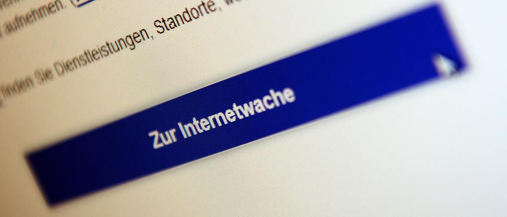 Die Online-Wache der Polizei wird immer häufiger genutzt.