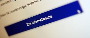 Die Online-Wache der Polizei wird immer häufiger genutzt. 