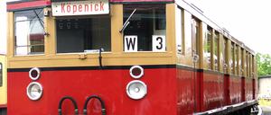 Alte S-Bahn in Berlin.