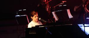 Anja Plaschg aka „Soap&Skin“ bei einem Konzert im Konzertsaal der Universität der Künste in Berlin