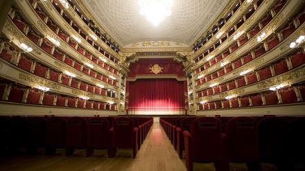 Blick in den Zuschauerraum des 1778 eröffneten Theaters