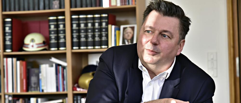 Andreas Geisel war als damaliger Innensenator für die Wahlen 2021 zuständig.