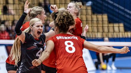 Der Teamgeist der Spielerinnen ist deutlich zu spüren.