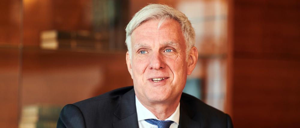 Berlins Wirtschaftssenator Stephan Schwarz (parteilos)