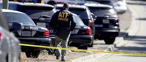 Ein Polizeibeamter in Oakland im US-Bundesstaat Kalifornien am 28. September 2022 (Symbolbild).