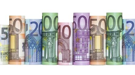 Euro Money Banknotes 