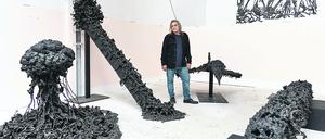 Ricard Larsson a n seinem Atelier.