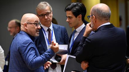 Die Energieminister versammelten sich in Brüssel, um  den Dringlichkeitsvorschlag der Europäischen Kommission zu erörtern.