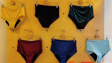 Der Period Panty Party Pop-up-Shop hat sich auf Periodenunterwäsche spezialisiert.
