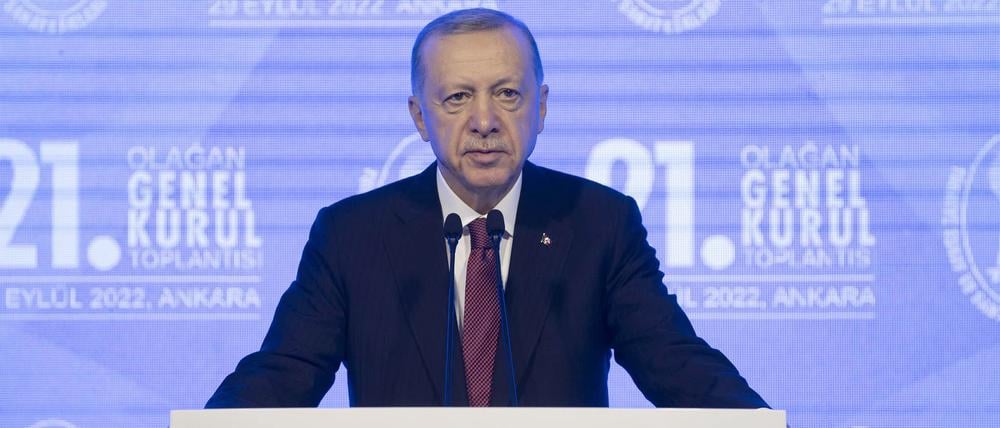 Der türkische Präsident Recep Tayyip Erdogan.