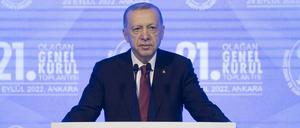 Der türkische Präsident Recep Tayyip Erdogan.
